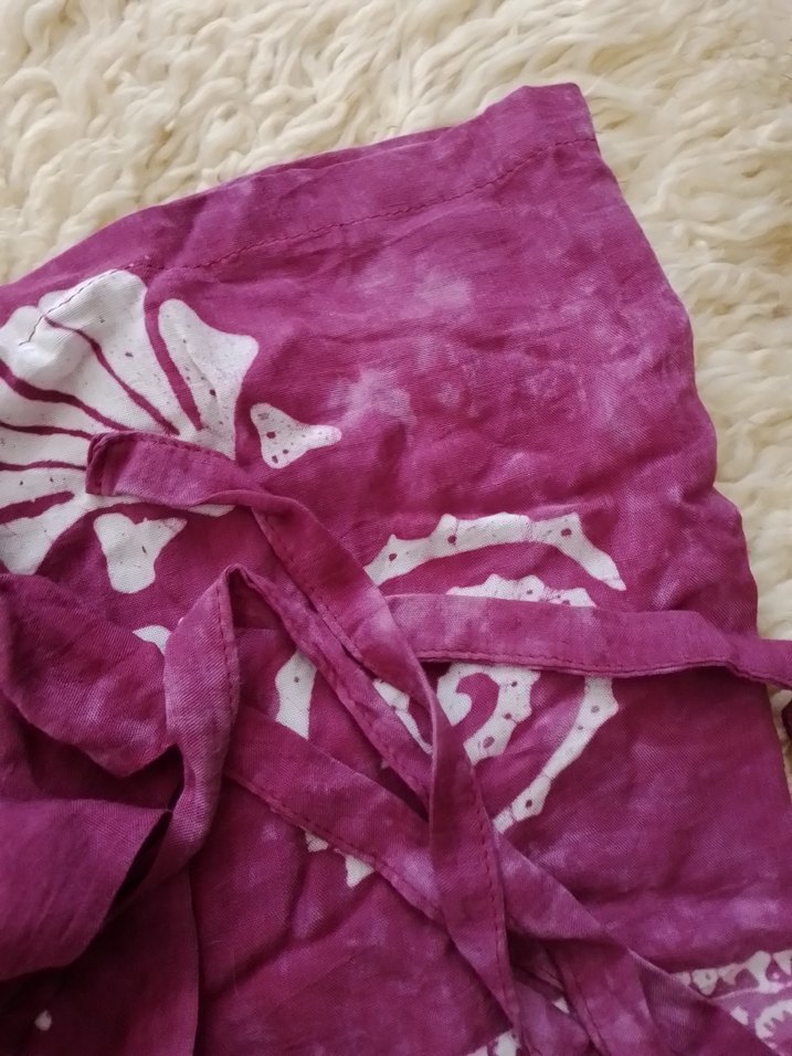 Kadın Mor Bohem Tarzı Dokuma pareo - Görsel 3