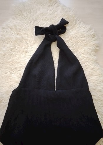 Sara Cristina Thalassa Siyah Strappy Mayo - Görsel 11