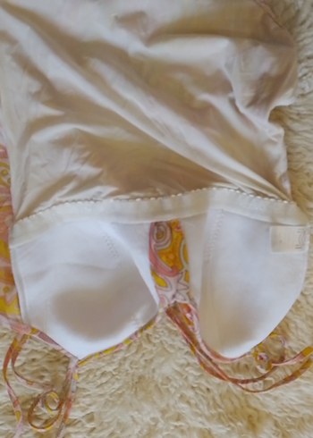 Pembe  maryan mehlhorn Bohem Desenli Bağcıklı Mayo - Görsel 5