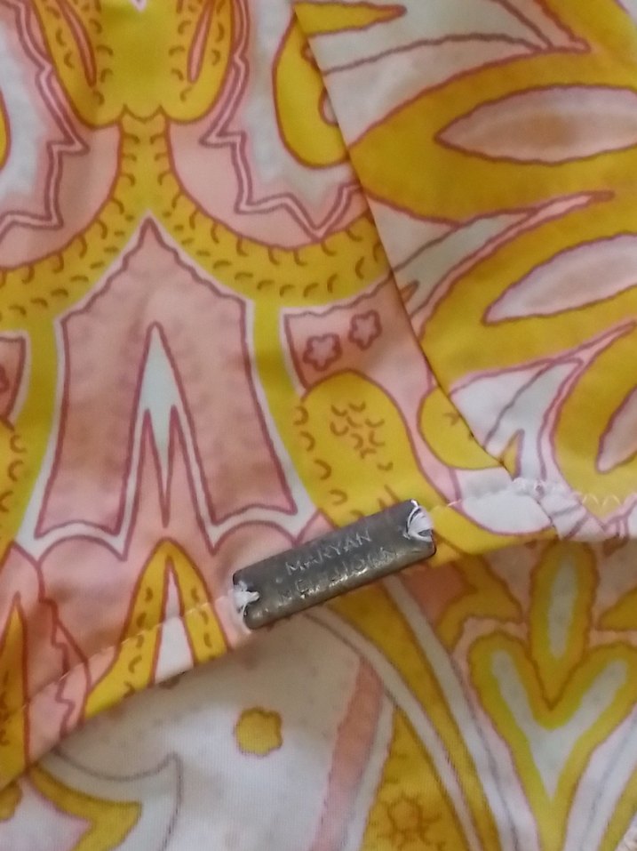 Pembe  maryan mehlhorn Bohem Desenli Bağcıklı Mayo - Görsel 2