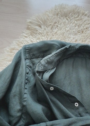 Keten Erkek Gömlek - Görsel 2