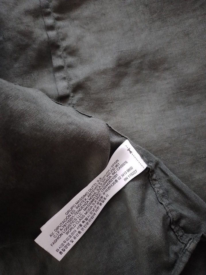 Keten Erkek Gömlek - Görsel 3