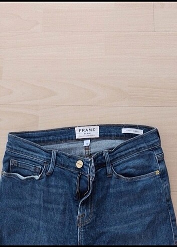 m Beden lacivert Renk Frame jean