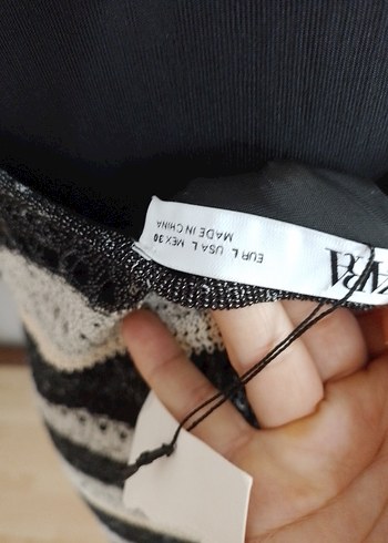 Zara zara kroşe elbise