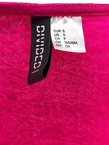 s Beden pembe Renk H&M Bluz %70 İndirimli.