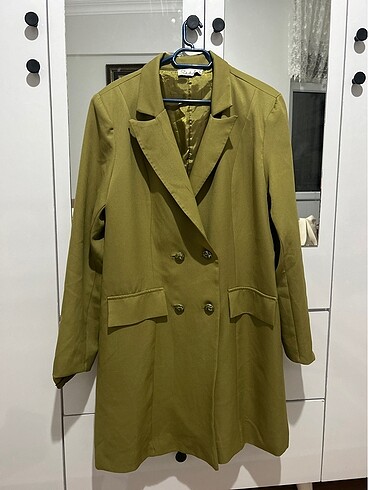 42 Beden yeşil Renk Blazer ceket