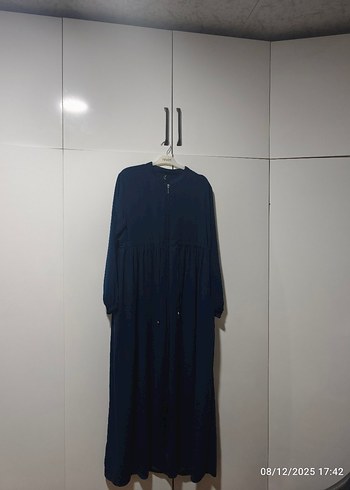 Uzun Fermuarlı ferace - Görsel 6