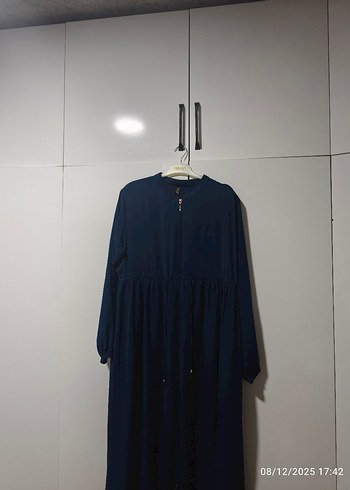 Uzun Fermuarlı ferace - Görsel 5