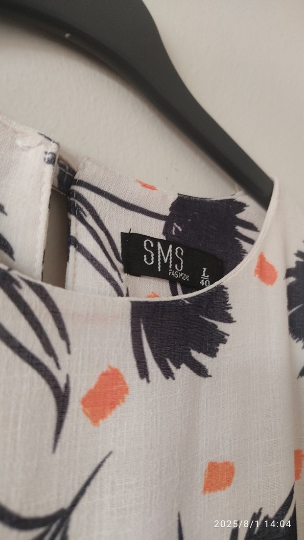 Bej Bohem Uzun tesettür Elbise - Görsel 3