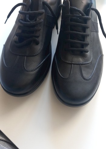 Minimalist Siyah Erkek Klasik Ayakkabı - Görsel 4