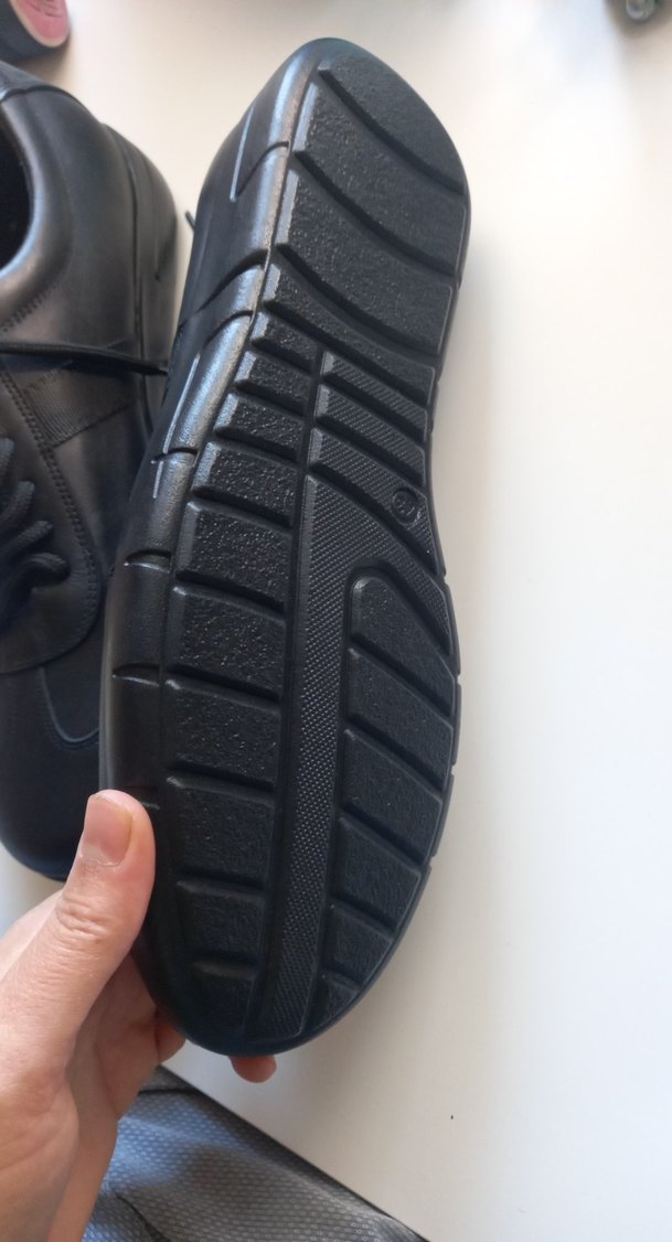 Minimalist Siyah Erkek Klasik Ayakkabı - Görsel 5