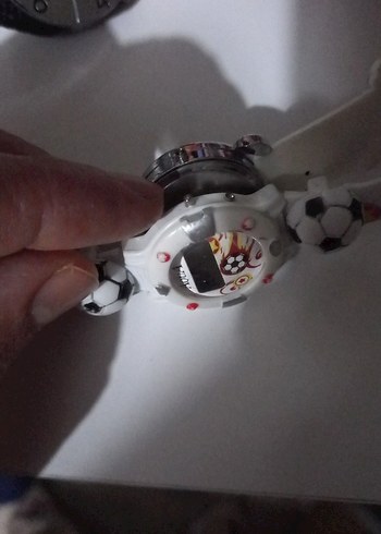 Çocuklar için renkli baskılı plastik saatler - Görsel 3