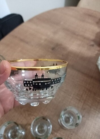 Paşabahçe Kabe ve Ravzai mutahhara resimli zemzem takimi