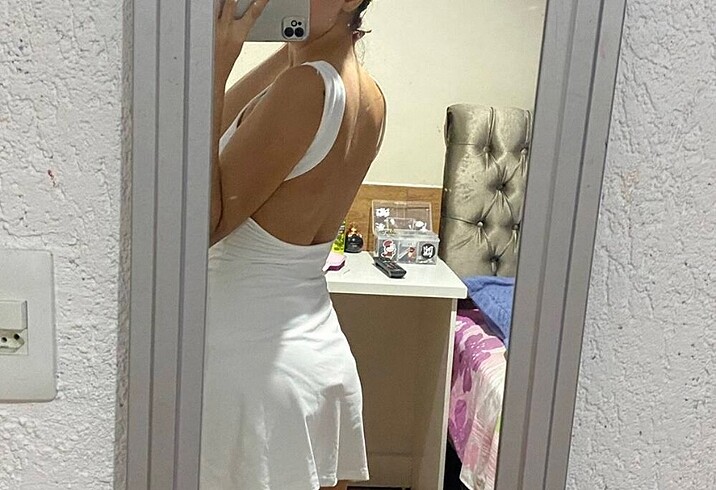 Sheinside Sırt Dekolteli Elbise