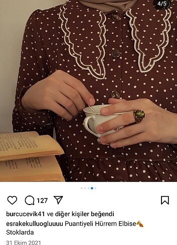 m Beden Puantiyeli nostalji vintage model elbise