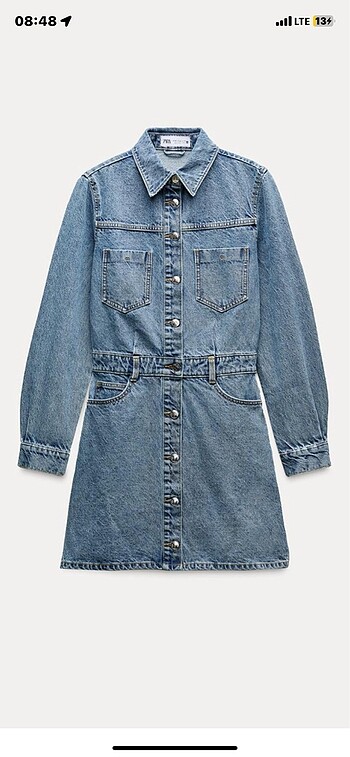 Zara denim elbise ????