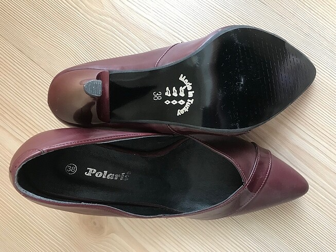 38 Beden bordo Renk Bordo Topuklu Ayakkabı - Stiletto