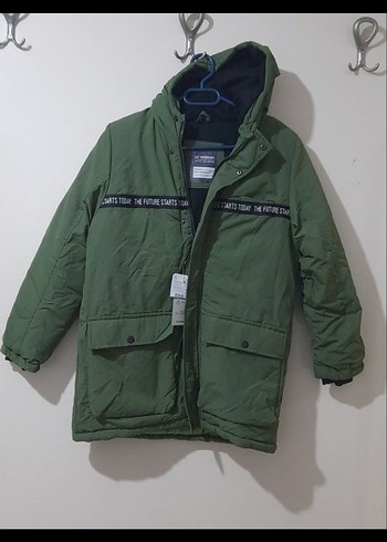 LCW Kids Erkek Çocuk Kapüşonlu Kaban 12_13 - Görsel 2