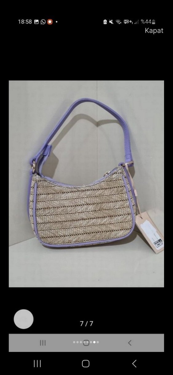 Pierre cardin mor çanta - Görsel 4