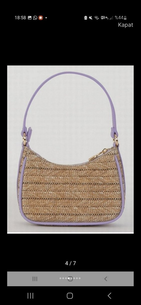 Pierre cardin mor çanta - Görsel 2