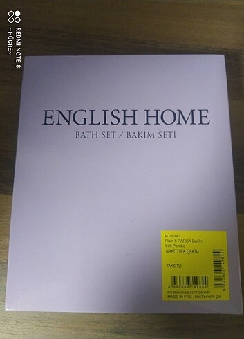 English Home English Home Mini Bakım Seti