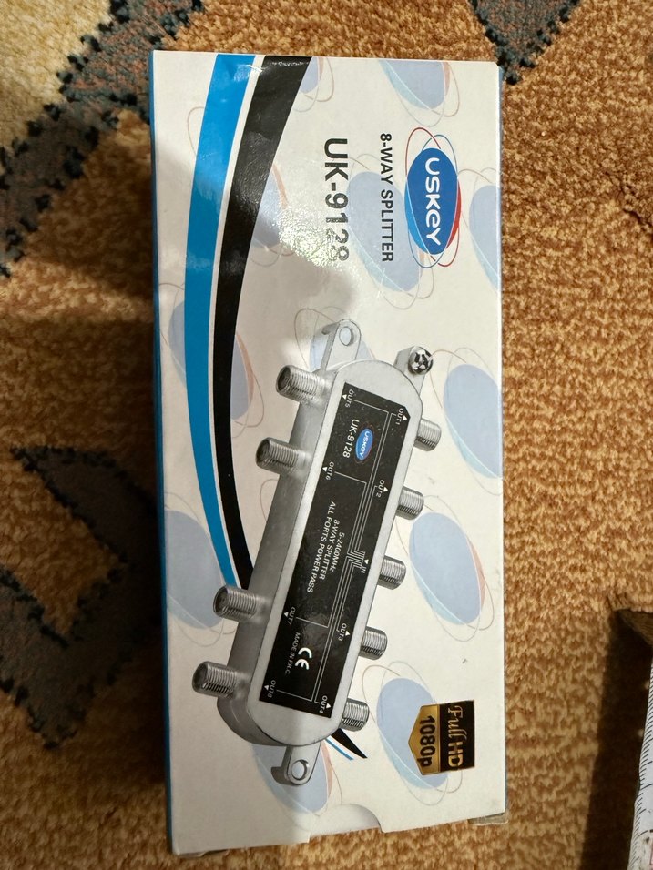USKeY UK-9128 8 Yollu Uydu Bölücü - Görsel 2