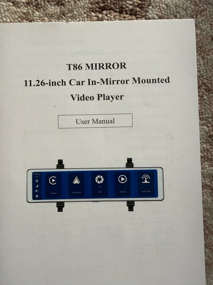 Araç dikiz ayna kamerası - Görsel 2