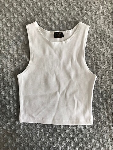 Crop top beyaz