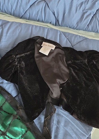 kadife bolero polyester abiye elbıse
