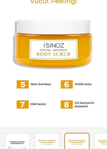 Sinoz vücut peelingi 
