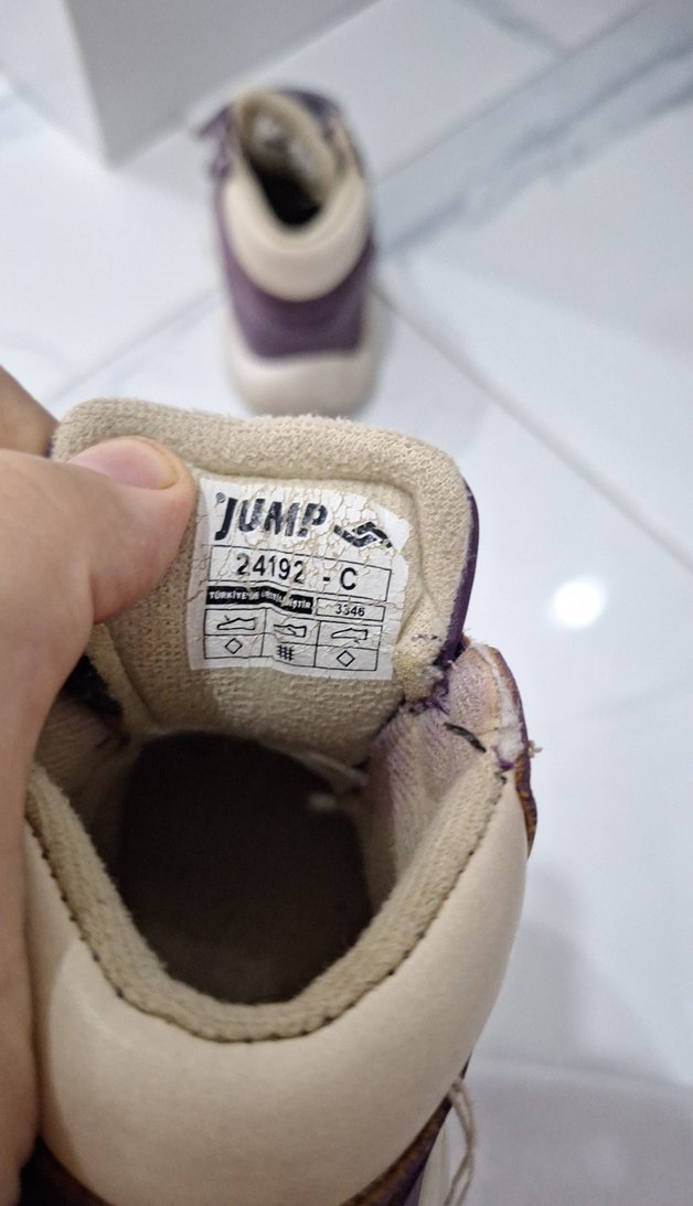 Mor Cırt Cırtlı İlk Adım Kız Çocuk Ayakkabısı - Görsel 5