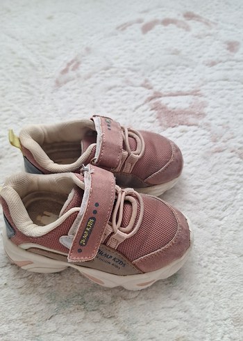 Jump Kız Çocuk Pembe Cırtcırtlı Spor Ayakkabı - Görsel 4