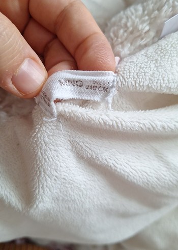 Kız Çocuk Pembe Kürklü Kapüşonlu Mont - Görsel 3