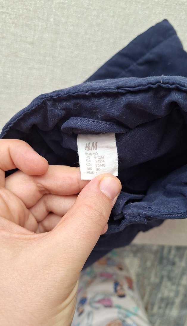 Düğmeli Lacivert Erkek Çocuk Ceket - Görsel 3