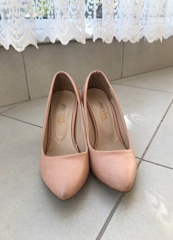 Toz pembe topuklu - Görsel 2