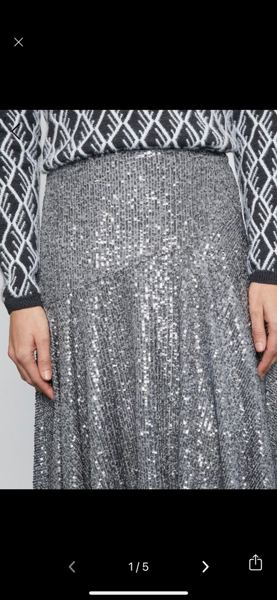 Melis Ağazat X Koton - Pullu Etek - Görsel 2