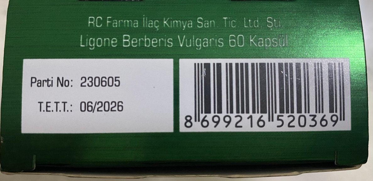 Ligone Berberis Vulgaris Bitkisel Kapsül 60'lı - Görsel 3