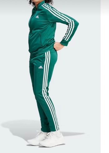 Adidas Kadın Yeşil Eşofman Takımı - Görsel 2