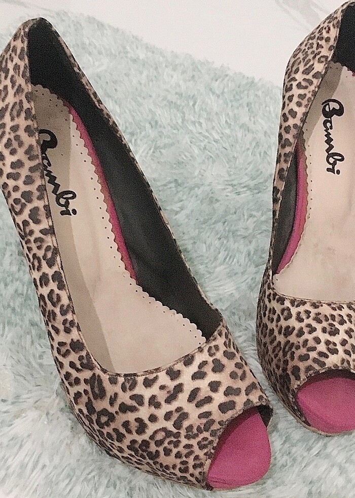 Bambi Gizli Platform Topuklu Ayakkabı - Görsel 2