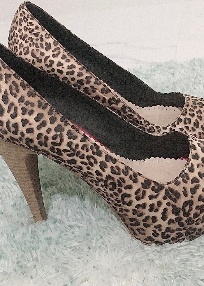 Bambi Gizli Platform Topuklu Ayakkabı - Görsel 4