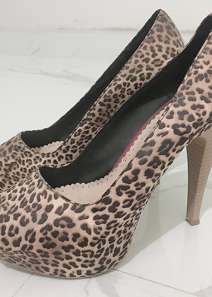 Bambi Gizli Platform Topuklu Ayakkabı - Görsel 3