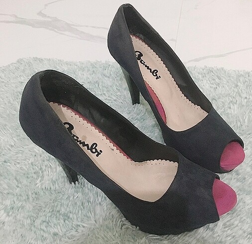 Bambi Gizli Platform Topuklu Ayakkabı - Görsel 5