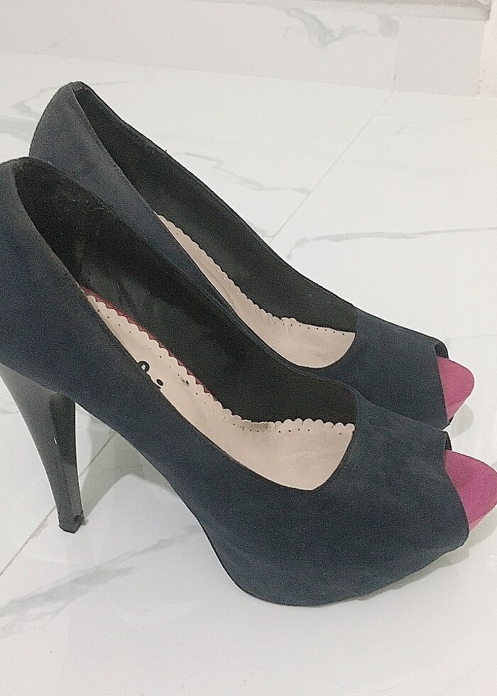 Bambi Gizli Platform Topuklu Ayakkabı - Görsel 3