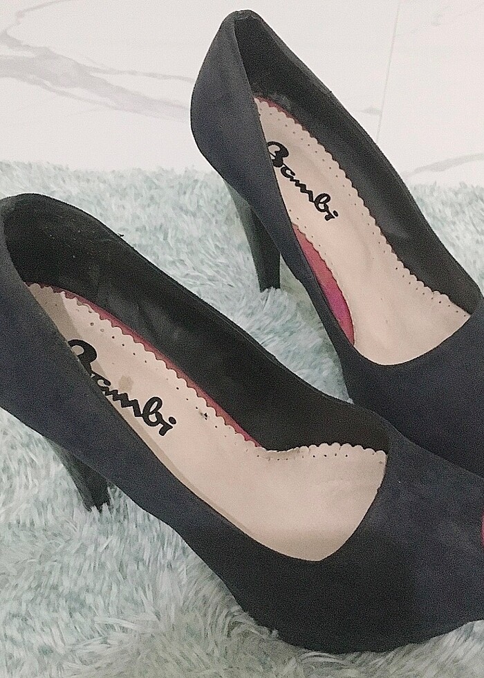 Bambi Gizli Platform Topuklu Ayakkabı - Görsel 5