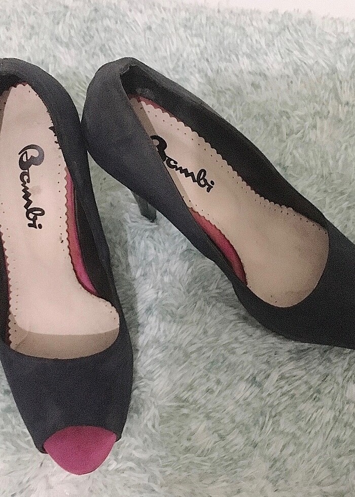 Bambi Gizli Platform Topuklu Ayakkabı - Görsel 4