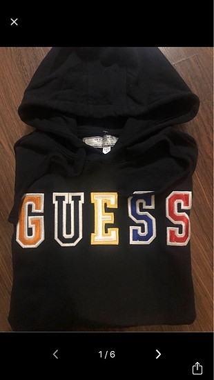 Guess siyah sweatshirt 