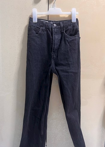siyah Normal Boy Kadın Denim Pantolon