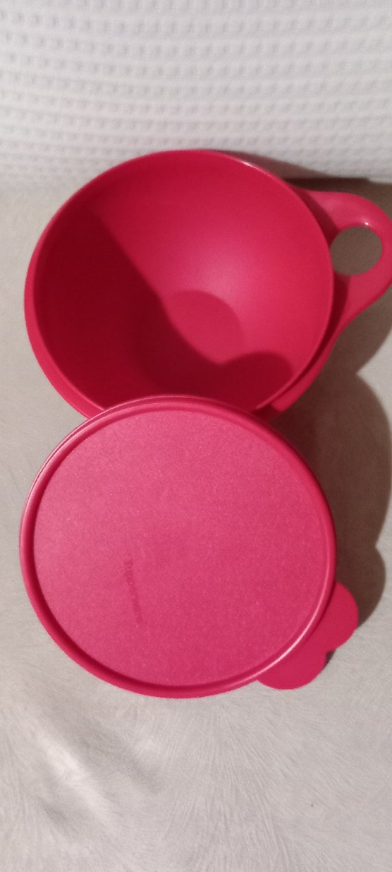 Pembe Kapaklı Plastik Mutfak Kabı mini maksimum 1.4 lt - Görsel 2