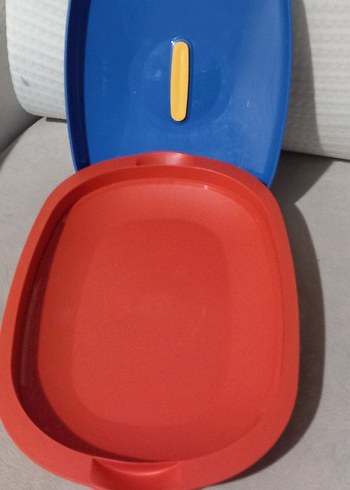 Mavi Plastik Saklama Kabı Kapaklı elegant - Görsel 3