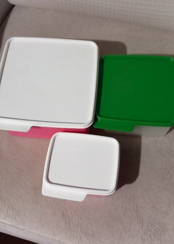 Pastel Pembe Saklama Kapları Seti - Görsel 2